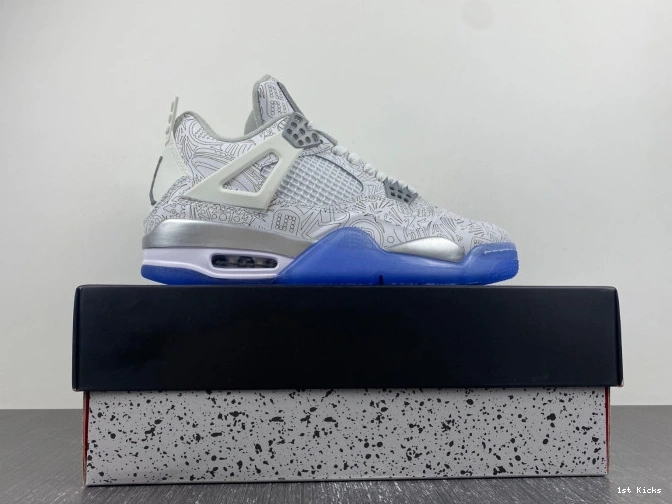 Retro Jordan 4 SmartChoice 30th Anniversary 1000 Laser 705333- 0109